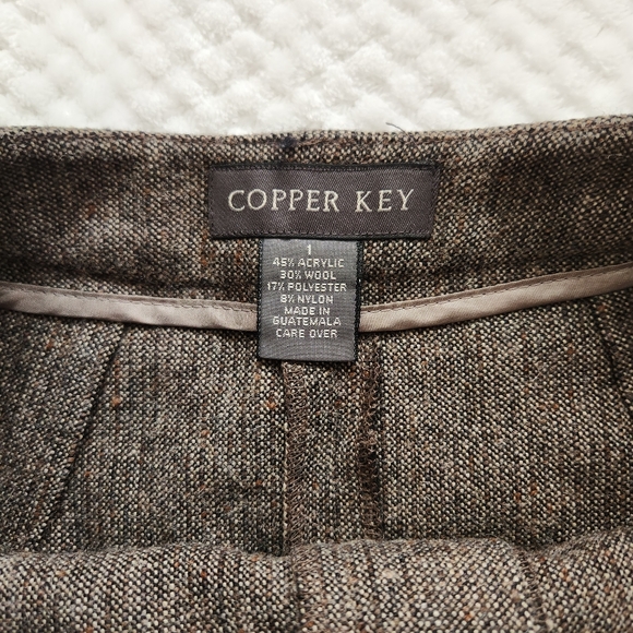 Vintage Wool Blend Cargo Midi Skirt - Picture 3 of 5